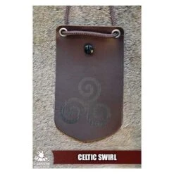 Character Card / Spell Card Holder - Neck Brown 24 Character Card / Spell Card Holder - Neck Brown -Larp Inn character card spell card holder brown 4