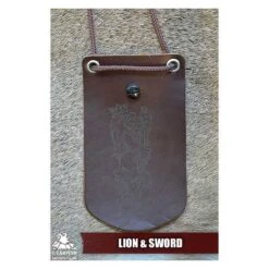 Character Card / Spell Card Holder - Neck Brown 28 Character Card / Spell Card Holder - Neck Brown -Larp Inn character card spell card holder brown 8