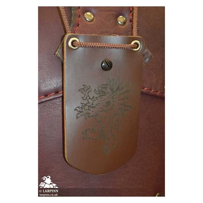 Character Card / Spell Card Holder - Neck Brown 3 Character Card / Spell Card Holder - Neck Brown
