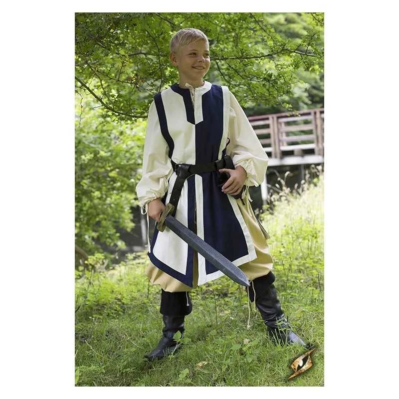 Children's War Tabard - Blue & White 3 Children's War Tabard - Blue & White