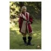 Children's War Tabard - Dark Red & Beige -Larp Inn children s war tabard dark red beige