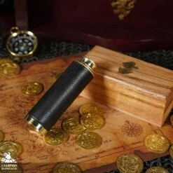 Collapsable Spyglass With Wooden Box 6 Collapsable Spyglass With Wooden Box -Larp Inn collapsable spyglass with wooden box 1