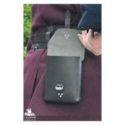 Corym A6 Leather Pouch - Black 7 Corym A6 Leather Pouch - Black -Larp Inn corym a6 leather pouch black 2