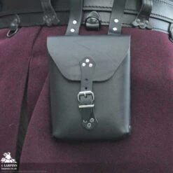 Corym A6 Leather Pouch - Black