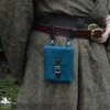 Corym A6 Leather Pouch - Teal -Larp Inn corym a6 leather pouch teal