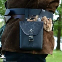 Corym Hootie A6 Leather Pouch - Black 9 Corym Hootie A6 Leather Pouch - Black -Larp Inn corym hootie a6 leather pouch black 3