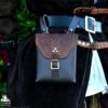 Corym Hootie A6 Leather Pouch - Brown 1 Corym Hootie A6 Leather Pouch - Brown -Larp Inn corym hootie a6 leather pouch brown