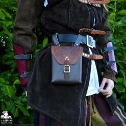 Corym Hootie A6 Leather Pouch - Brown 9 Corym Hootie A6 Leather Pouch - Brown -Larp Inn corym hootie a6 leather pouch brown 2