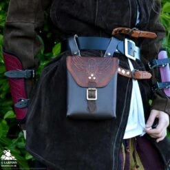 Corym Hootie A6 Leather Pouch - Brown 11 Corym Hootie A6 Leather Pouch - Brown -Larp Inn corym hootie a6 leather pouch brown 4