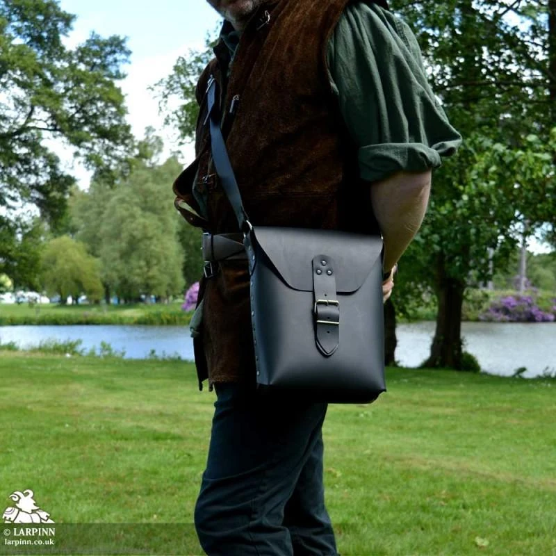 Corym Leather Shoulder Bag - Black 3 Corym Leather Shoulder Bag - Black