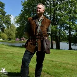 Corym Leather Shoulder Bag - Brown -Larp Inn corym leather shoulder bag brown 2