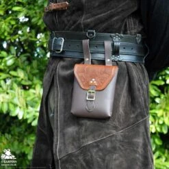 Corym Odin A6 Leather Pouch - Brown -Larp Inn corym odin a6 leather pouch brown 3