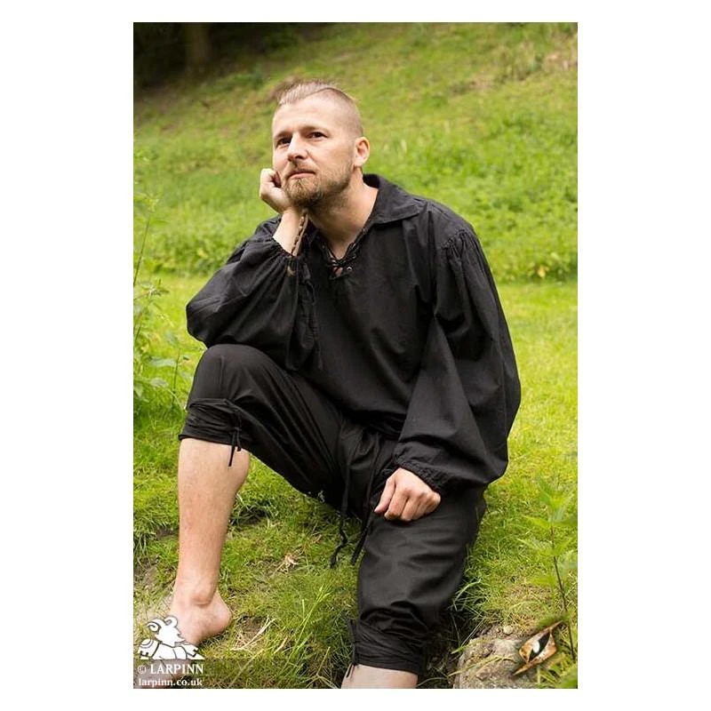 Cotton Braies - Black 3 Cotton Braies - Black