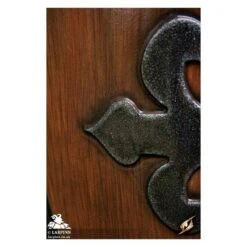 Crusader Shield - Wood/Steel - 28IN X 20IN - LARP -Larp Inn crusader shield woodsteel 28in x 20in larp 3
