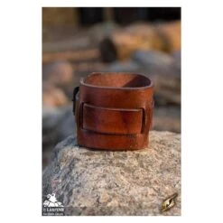 Cuff Bracelet - Brown -Larp Inn cuff bracelet brown 1