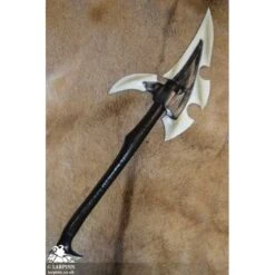 Dark Elf War Axe - 36in - LARP