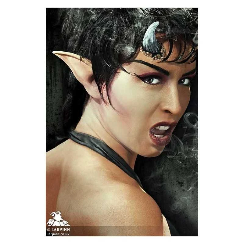 Demon Ears - Pair Of Latex Ears & Spirit Gum 3 Demon Ears - Pair Of Latex Ears & Spirit Gum
