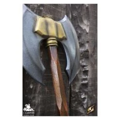 Doubleheaded Battle Axe - 33in - LARP -Larp Inn doubleheaded battle axe 33in larp 3