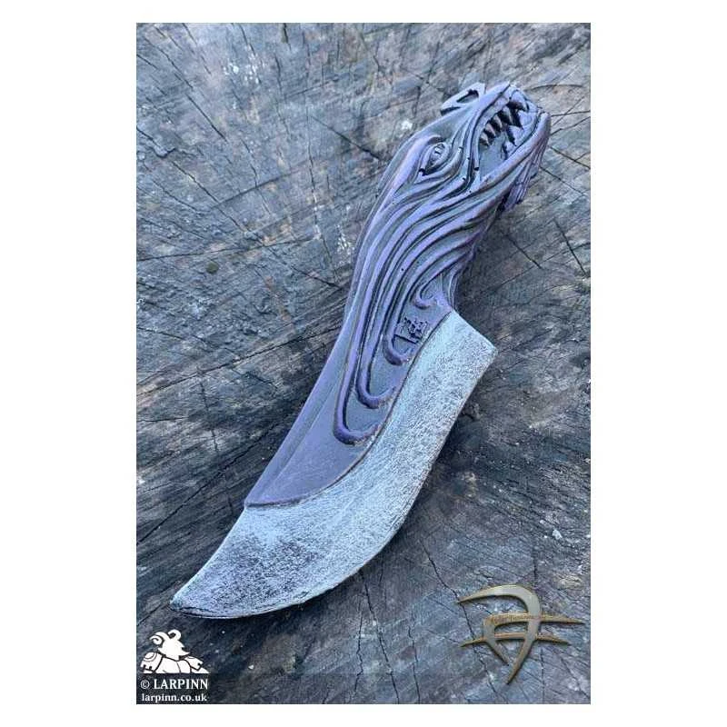 Dragon Knife - Purple - Coreless LARP Throwing Weapon 3 Dragon Knife - Purple - Coreless LARP Throwing Weapon