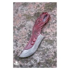 Dragon Knife - Red - Coreless LARP Throwing Weapon