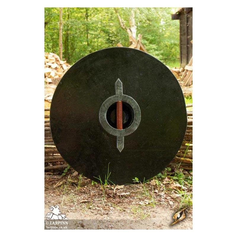 Drang Shield - Green/Wood - 28IN - LARP 4 Drang Shield - Green/Wood - 28IN - LARP - Image 2