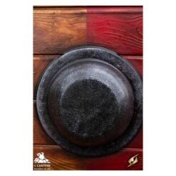 Drang Shield - Red/Wood - 32IN - LARP -Larp Inn drang shield redwood 32in larp 2