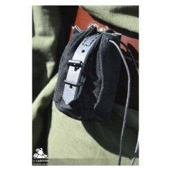 Duke Drawstring Coin Purse - Black