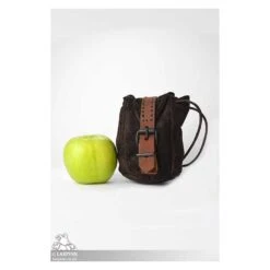 Duke Drawstring Coin Purse - Brown -Larp Inn duke drawstring coin purse brown 2