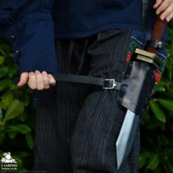 Earl Dagger Leg Scabbard - Black - With Handle Popper 15 Earl Dagger Leg Scabbard - Black - With Handle Popper -Larp Inn earl dagger leg scabbard black with handle popper 8