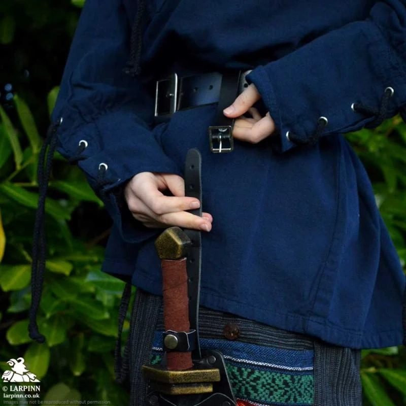 Earl Dagger Leg Scabbard - Black - With Handle Popper 8 Earl Dagger Leg Scabbard - Black - With Handle Popper - Image 6