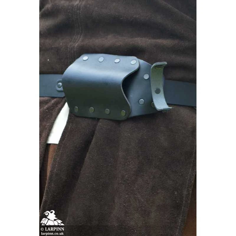 Earl Horizontal Dagger Scabbard - Black 6 Earl Horizontal Dagger Scabbard - Black - Image 4