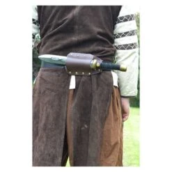 Earl Horizontal Dagger Scabbard - Brown