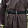 Earl Plain Belt - Black - 46IN -Larp Inn earl plain belt black