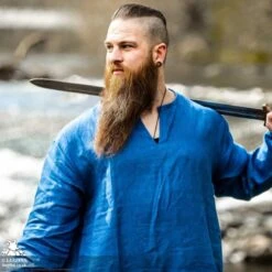 Einar Medieval Tunic - Long Sleeve -Larp Inn einar medieval tunic long sleeve 5