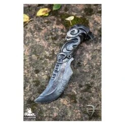 Eldarian Knife - Black - Coreless LARP Throwing Weapon