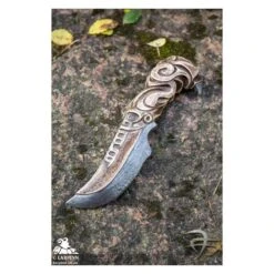 Eldarian Knife - Bone - Coreless LARP Throwing Weapon