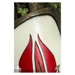 Elf Shield - Red - 47IN X 22IN - LARP -Larp Inn elf shield red 47in x 22in larp 4