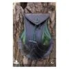 Elven Bag - Black/Green -Larp Inn elven bag black green