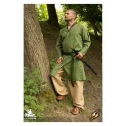Elven Tunic - Dryad Green -Larp Inn elven tunic dryad green 2