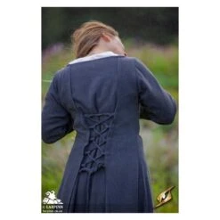 Estrid Dress - Night Grey 10 Estrid Dress - Night Grey -Larp Inn estrid dress night grey 2
