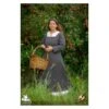 Estrid Dress - Ranger Grey 1 Estrid Dress - Ranger Grey -Larp Inn estrid dress ranger grey