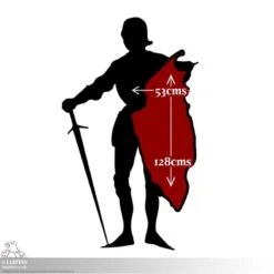 Eventide Shield - 51IN X 21IN - LARP 9 Eventide Shield - 51IN X 21IN - LARP -Larp Inn eventide shield 51in x 21in larp 3