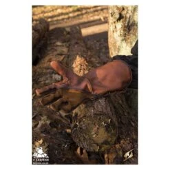 Falcon Leather Gloves -Larp Inn falcon leather gloves 2