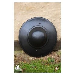 Fencing Buckler - Dark Metal - 14in - LARP