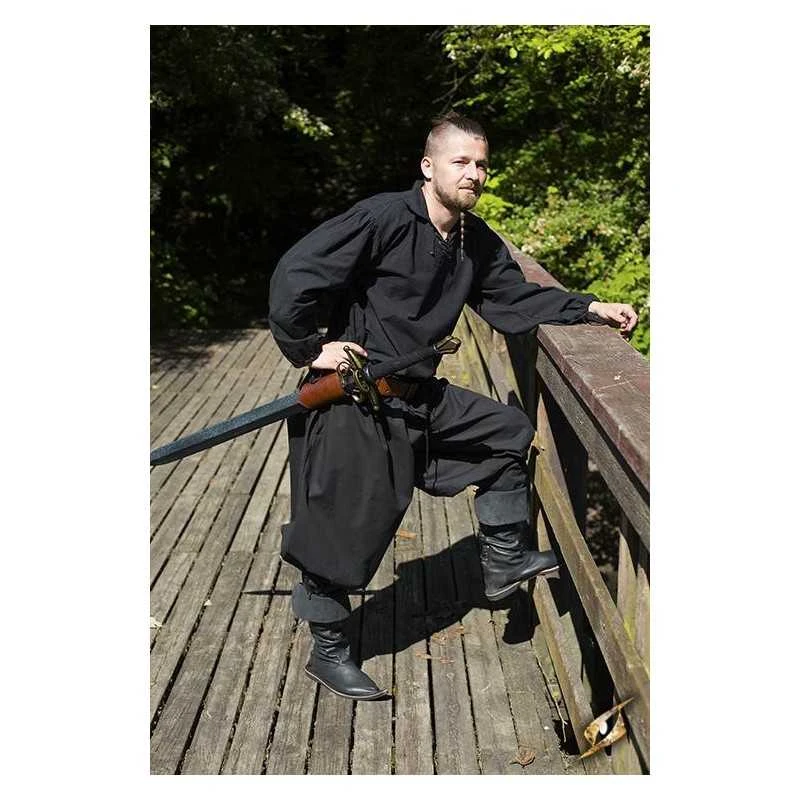 Fencing Shirt - Black 4 Fencing Shirt - Black - Image 2