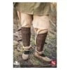 Fighter Leather Greaves - S - Brown -Larp Inn fighter leather greaves s brown