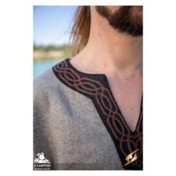 Fimbul Tunic - Misty Grey -Larp Inn fimbul tunic misty grey 4