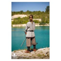 Fimbul Tunic - Misty Grey -Larp Inn fimbul tunic misty grey 6