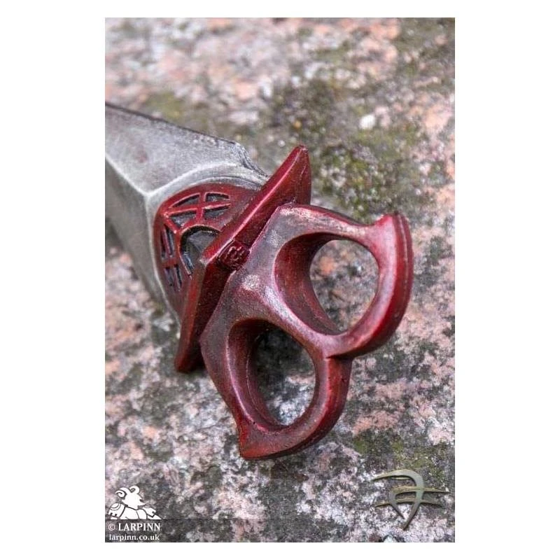 Fiskars Dagger - Red - Coreless LARP Throwing Weapon 4 Fiskars Dagger - Red - Coreless LARP Throwing Weapon - Image 2