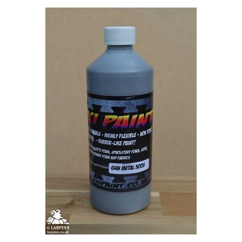 Flexi Paint - Gun Metal - 500g 3 Flexi Paint - Gun Metal - 500g